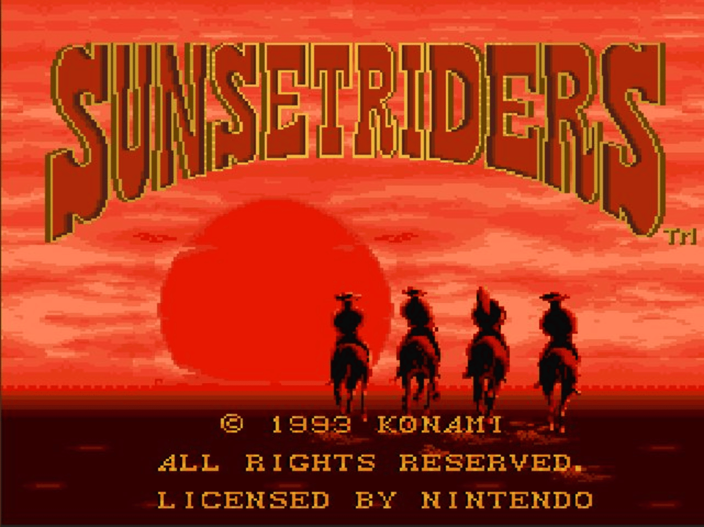 Sunset Riders screenshot