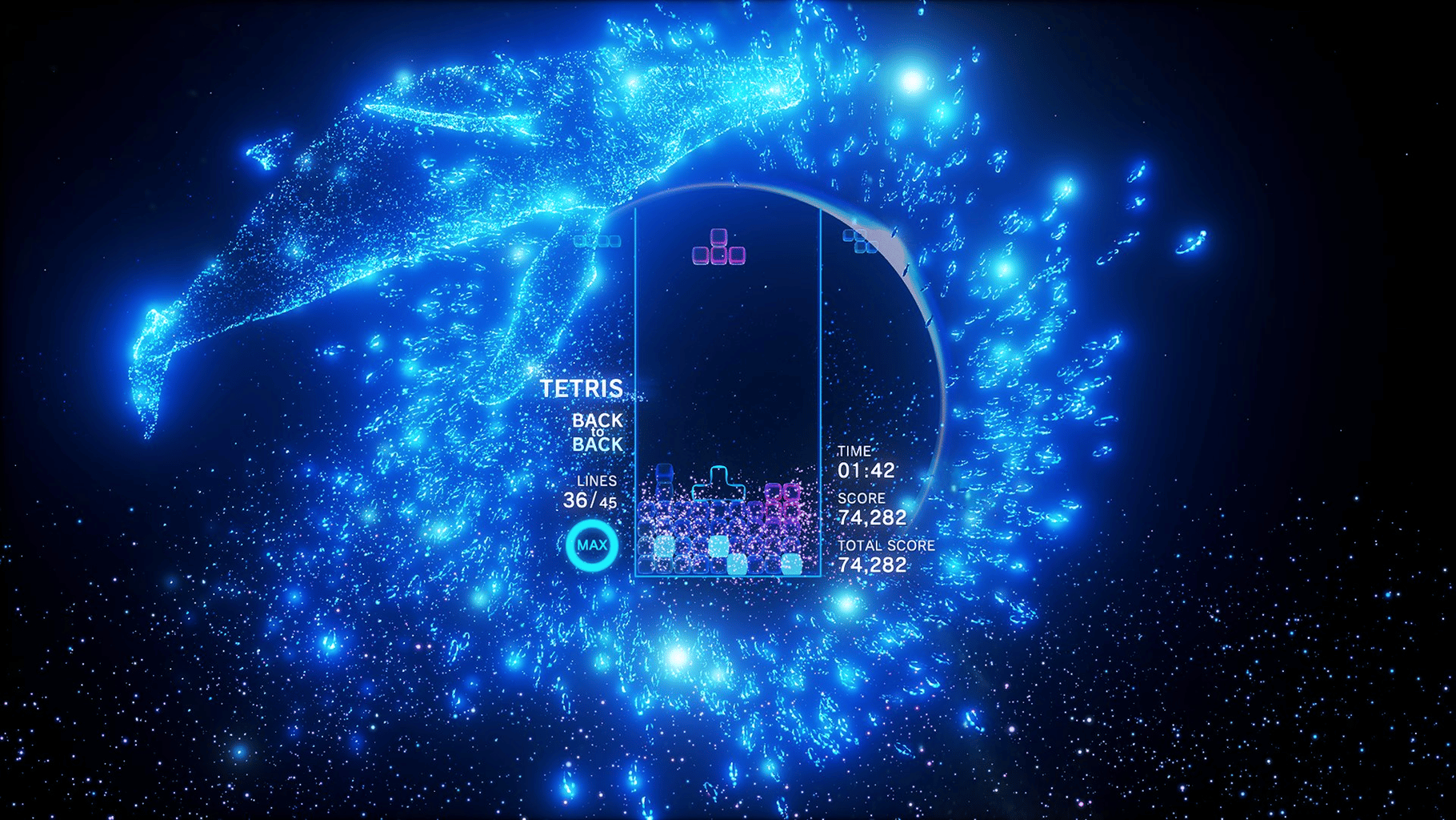 Tetris Effect screenshot