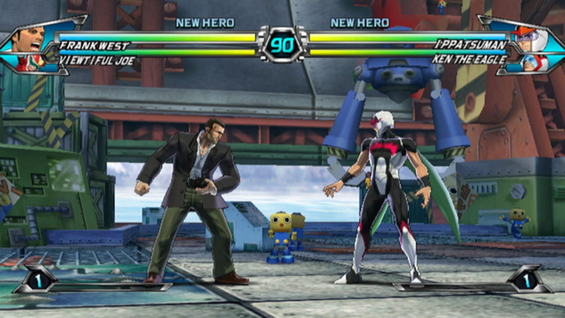 Captura de pantalla - Tatsunoko vs. Capcom: Ultimate All Stars