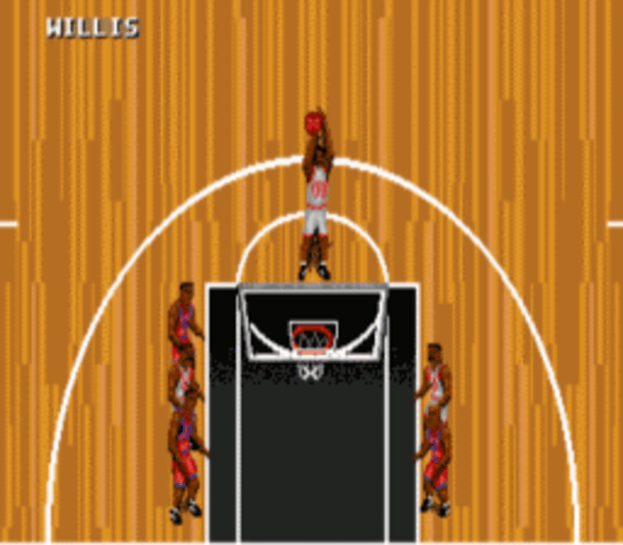 NBA Action '95 starring David Robinson screenshot