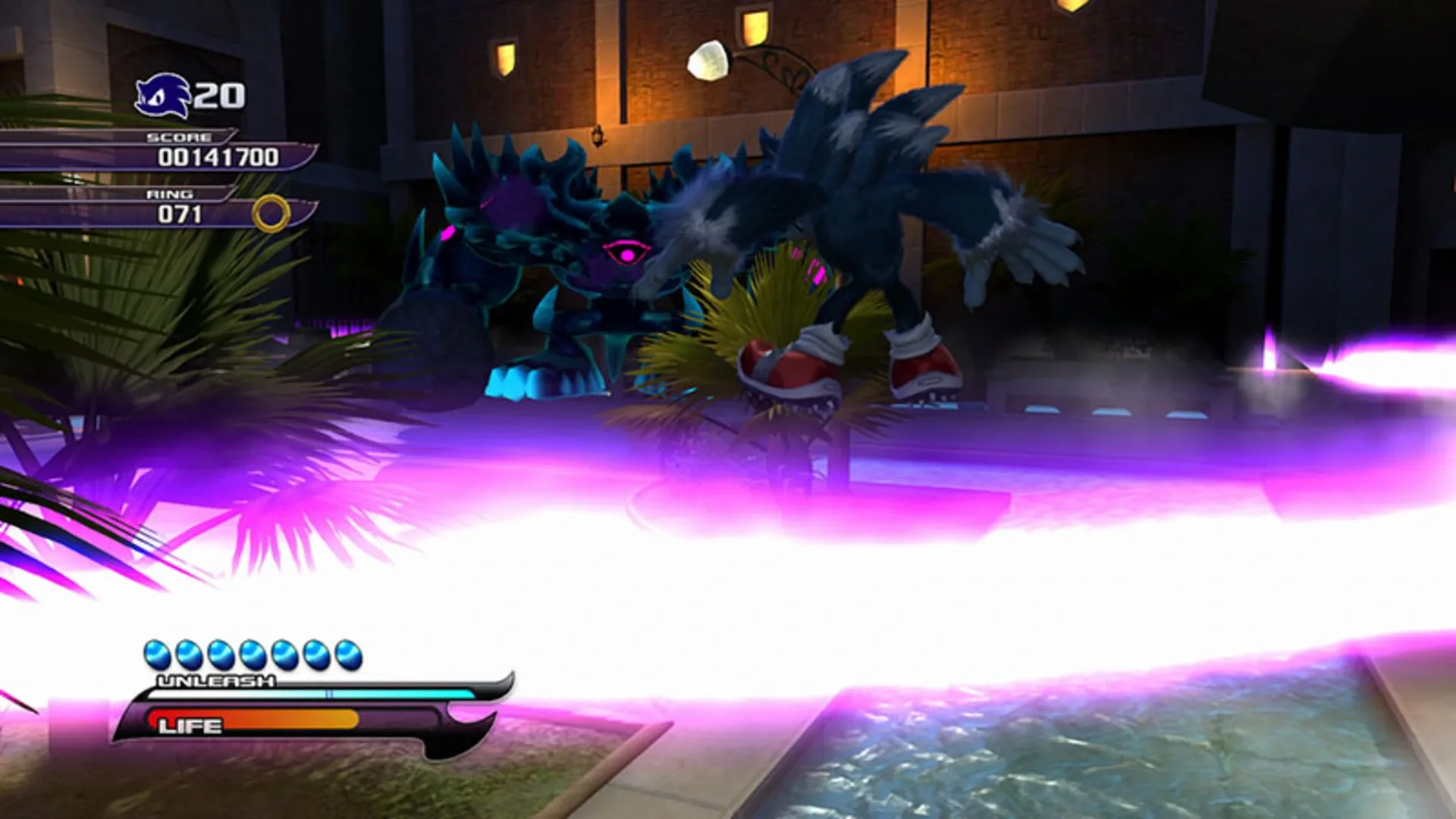 Captura de pantalla - Sonic Unleashed