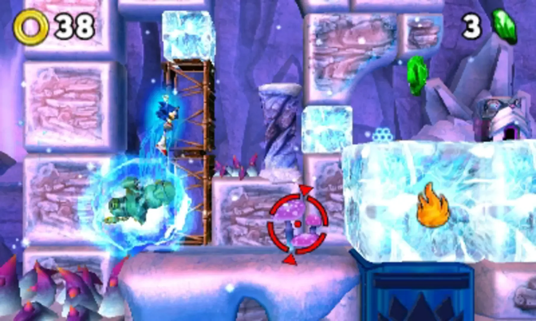 Captura de pantalla - Sonic Boom: Fire & Ice