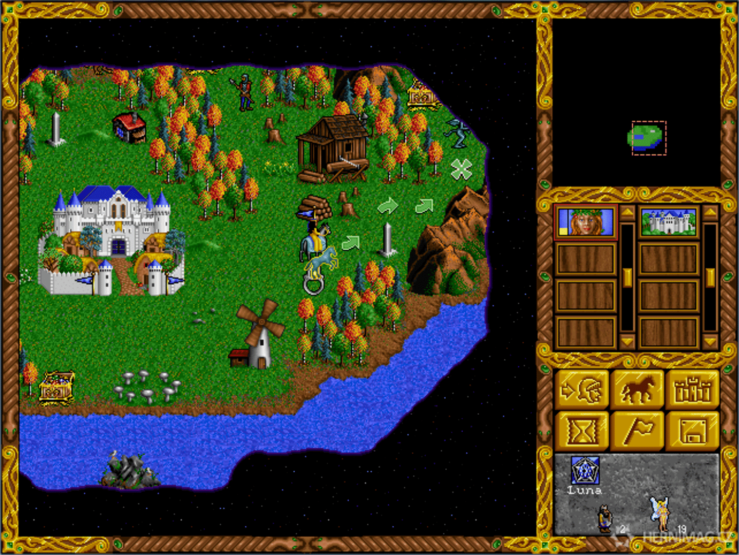 Heroes of Might and Magic: A Strategic Quest screenshot