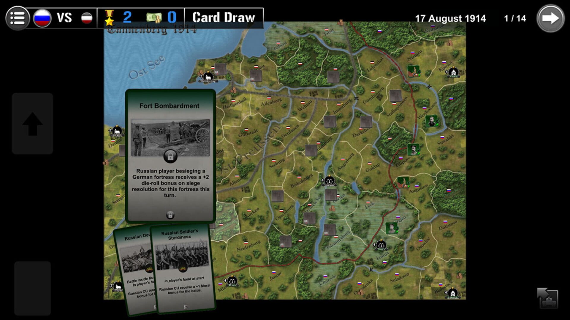 Wars Across the World: Russian Battles - Screenshot