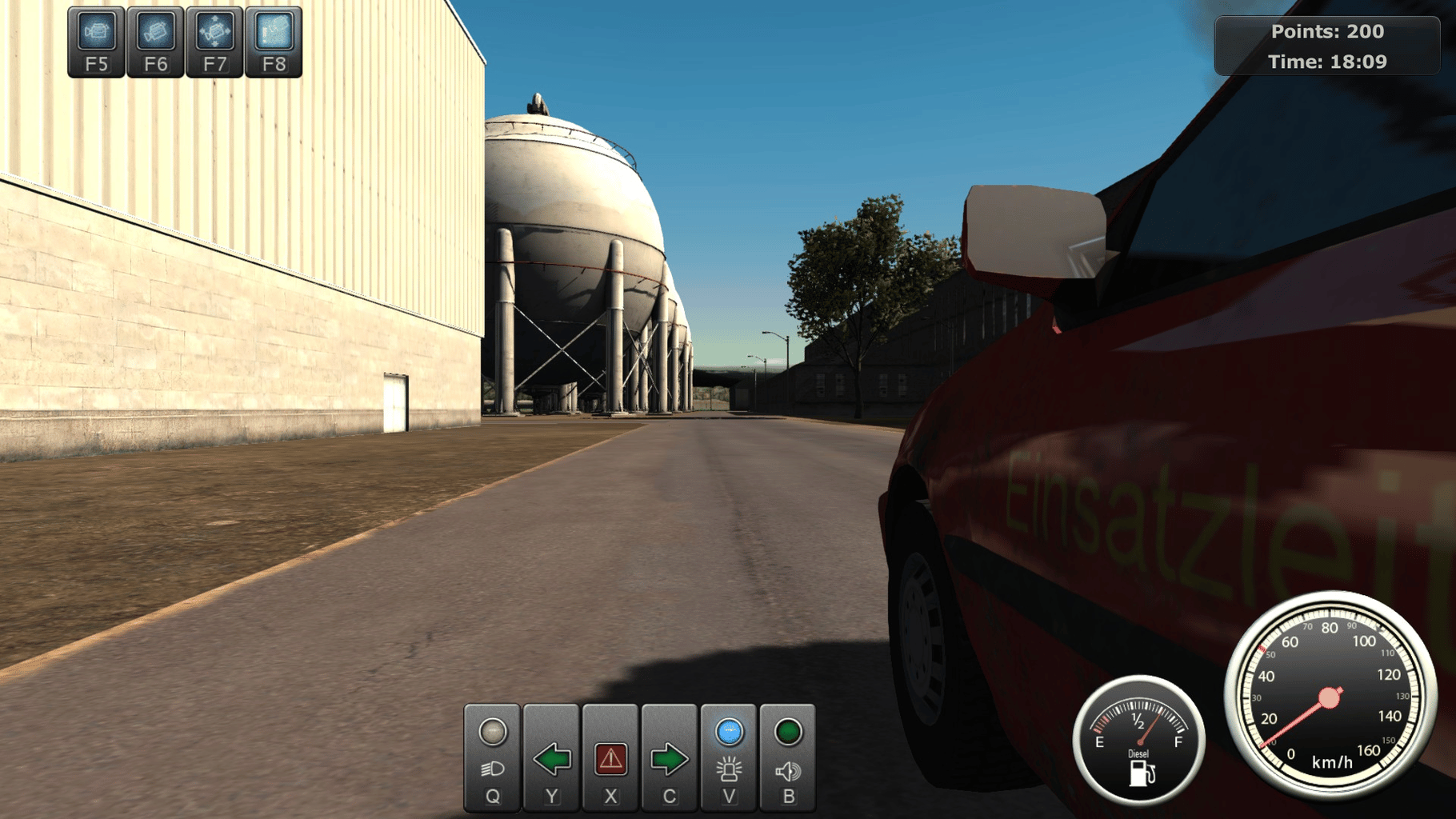 Plant Fire Department: The Simulation screenshot