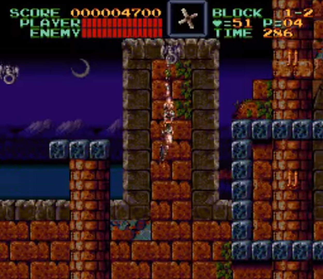 Captura de pantalla - Super Castlevania IV