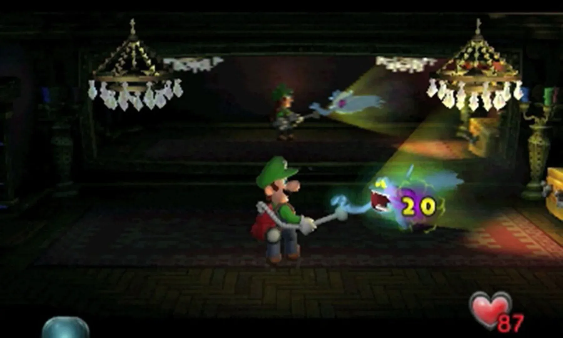Captura de pantalla - Luigi's Mansion