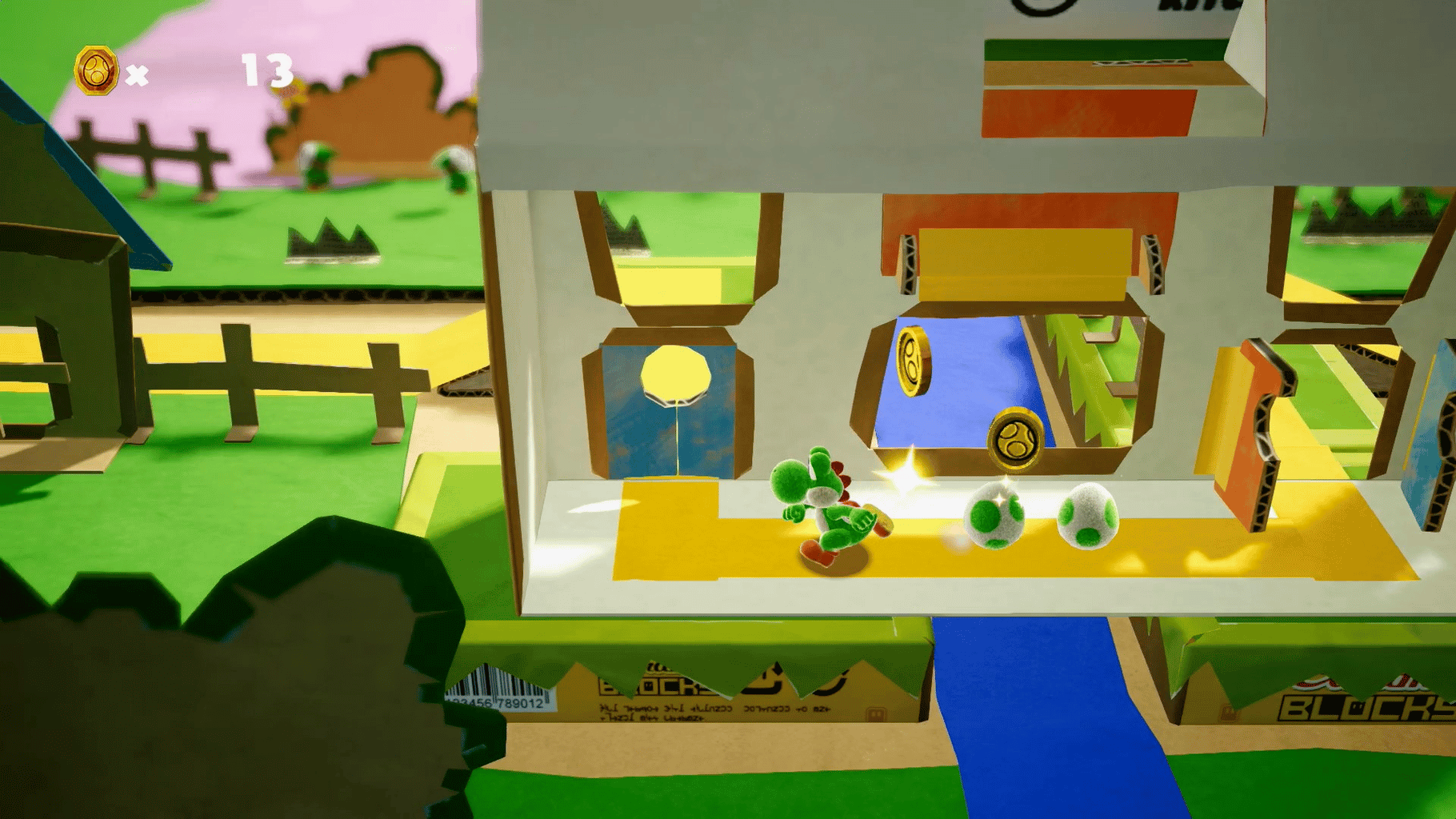 Yoshi's Crafted World screenshot