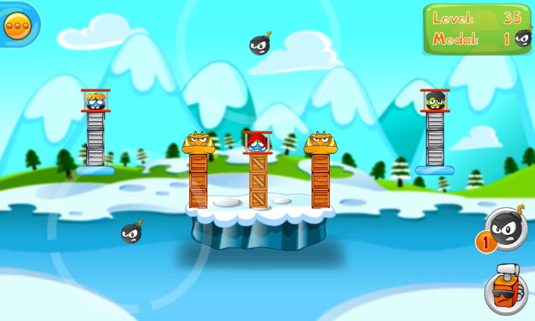Bomb the Monsters! - Screenshot