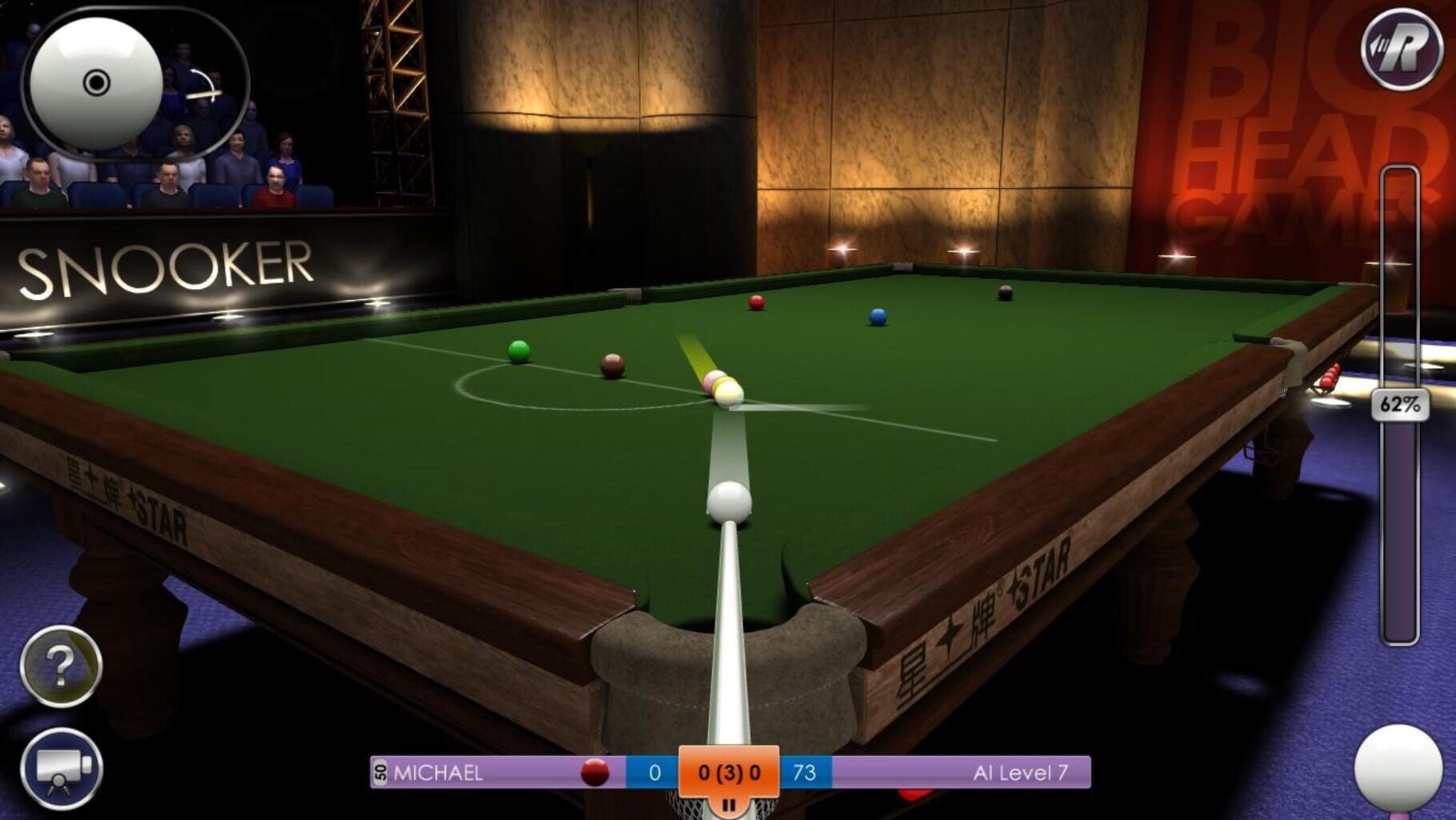 Captura de pantalla - International Snooker