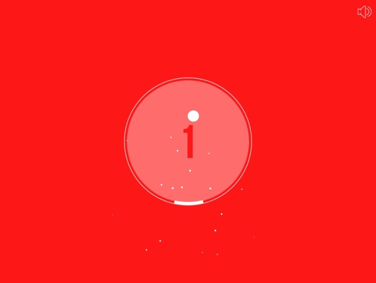 Circle pong - Screenshot