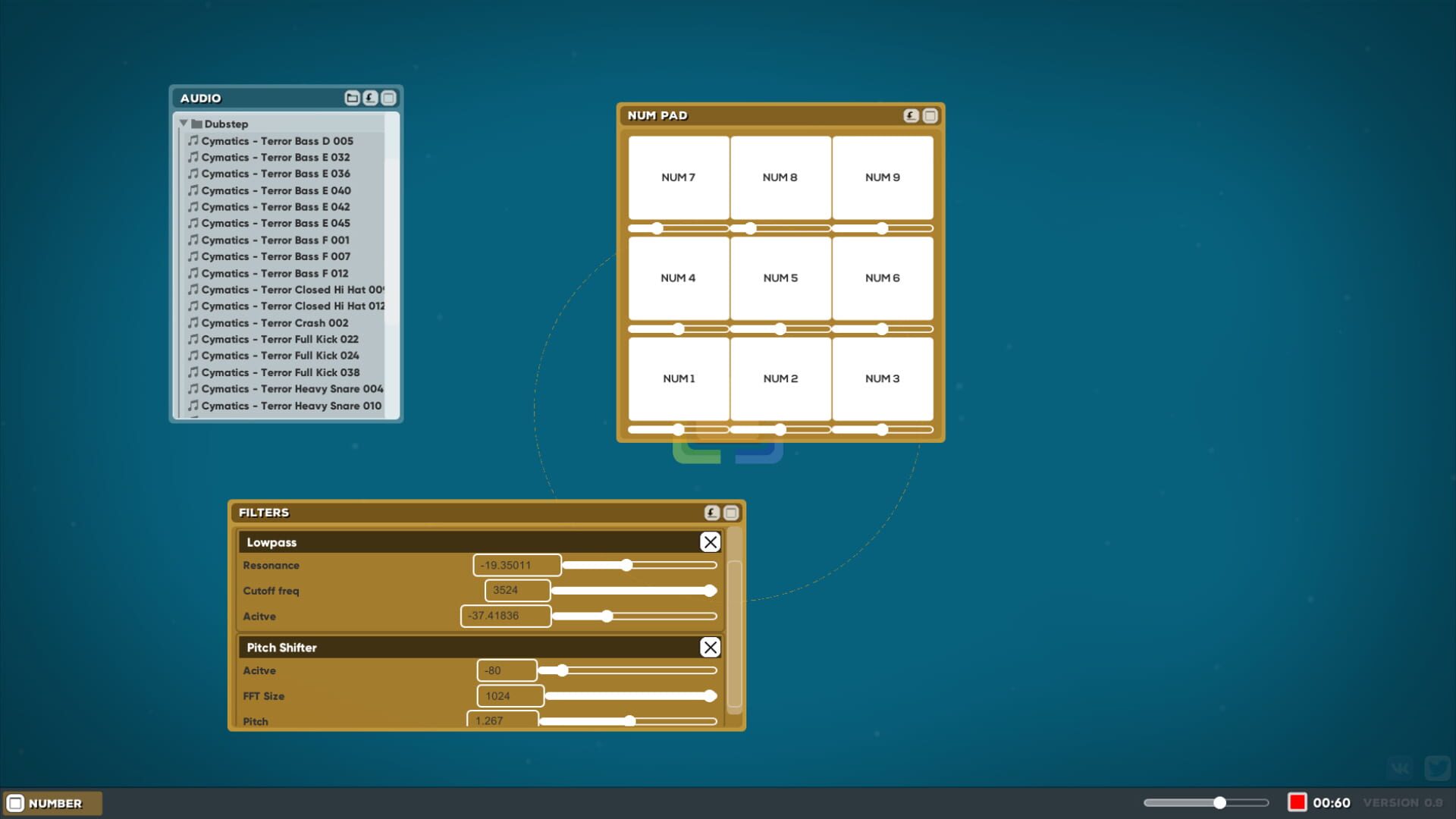 Button Music - Screenshot
