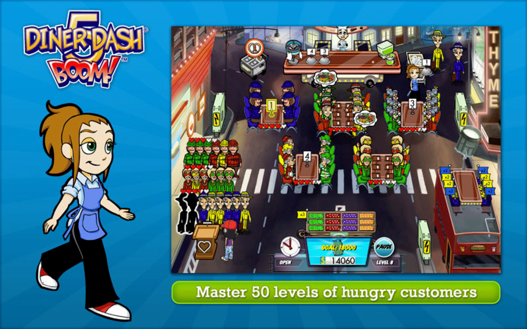 Diner Dash 5: Boom! screenshot