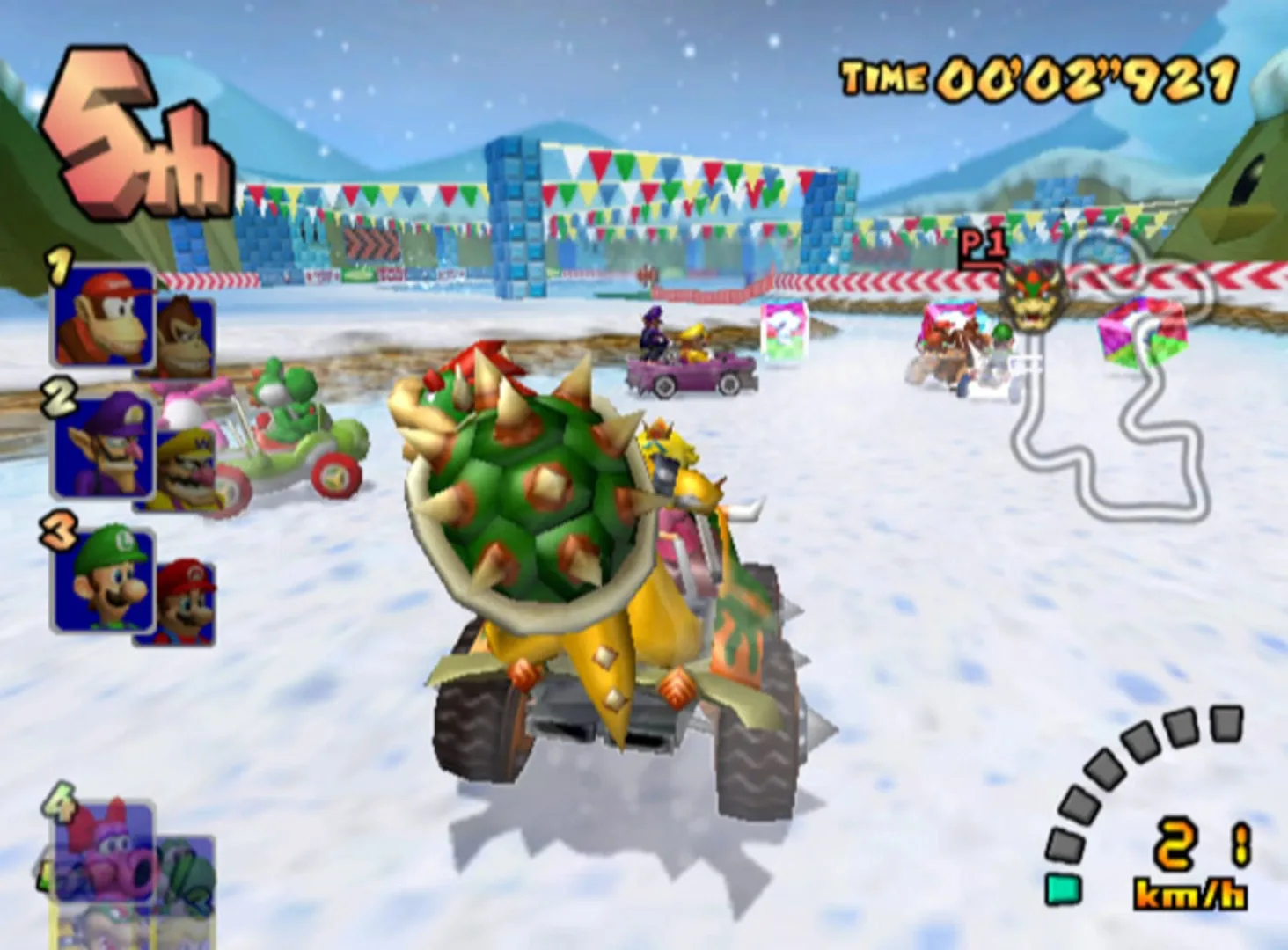Captura de pantalla - Mario Kart: Double Dash!!