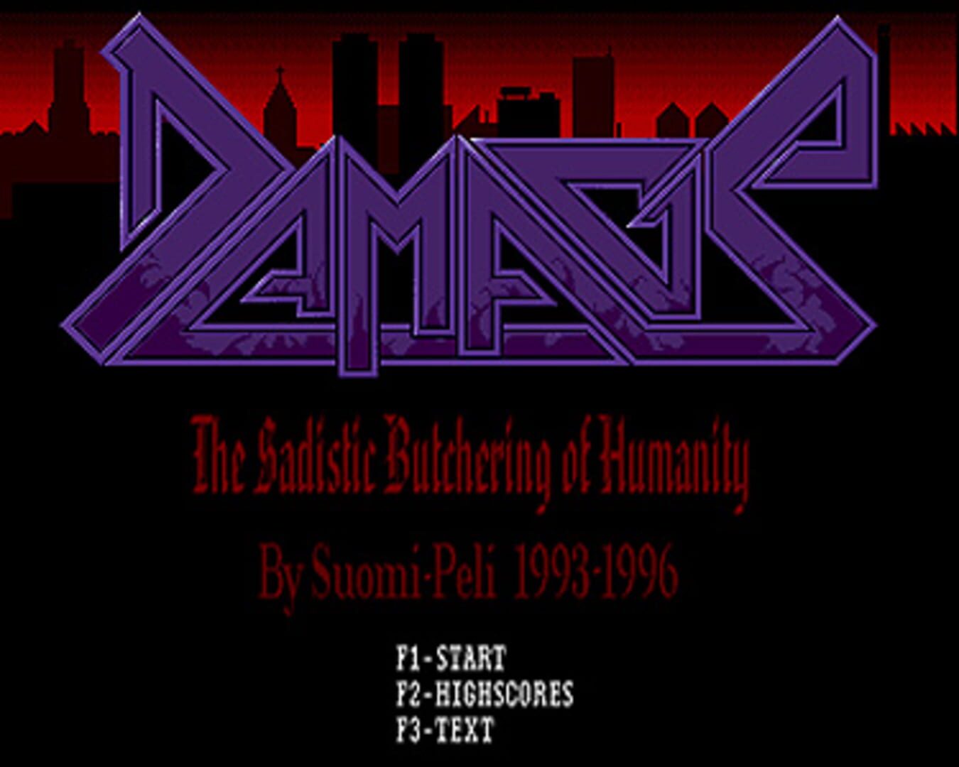 Damage: Sadistic Butchering of Humanity (2016)