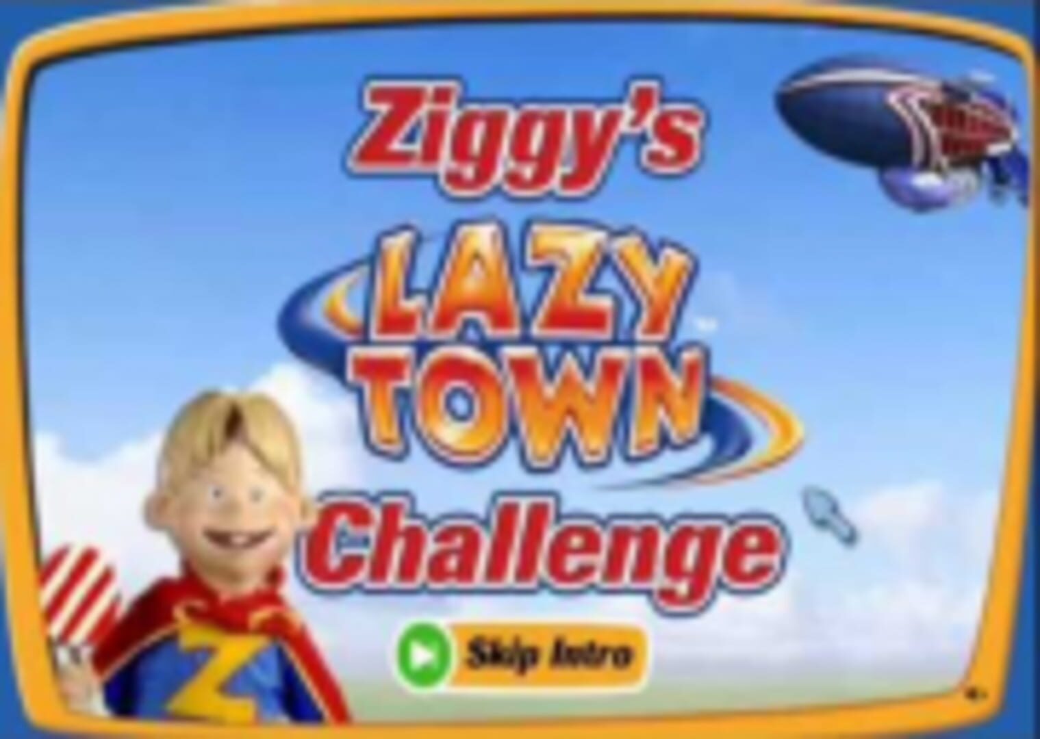 Jeu : LazyTown: Ziggy's Challenge