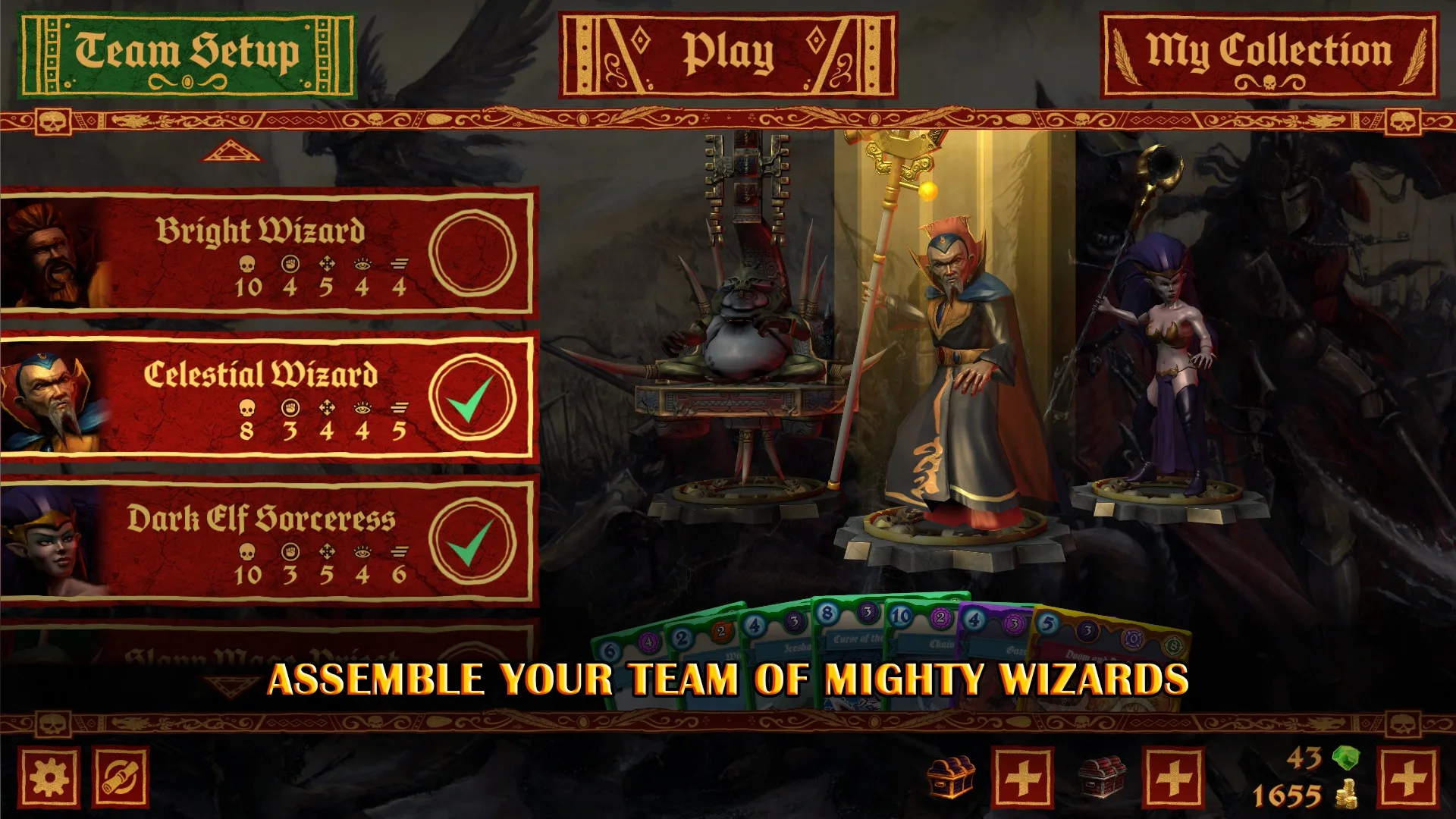 Captura de pantalla - Warhammer: Arcane Magic