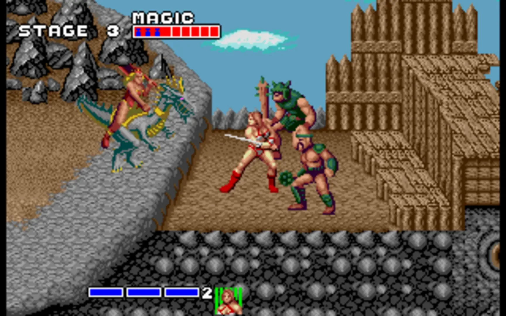 Captura de pantalla - Golden Axe