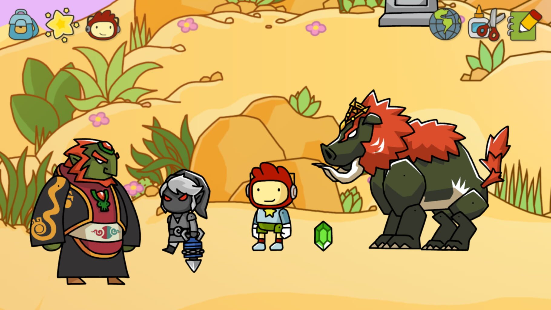 Captura de pantalla - Scribblenauts Unlimited