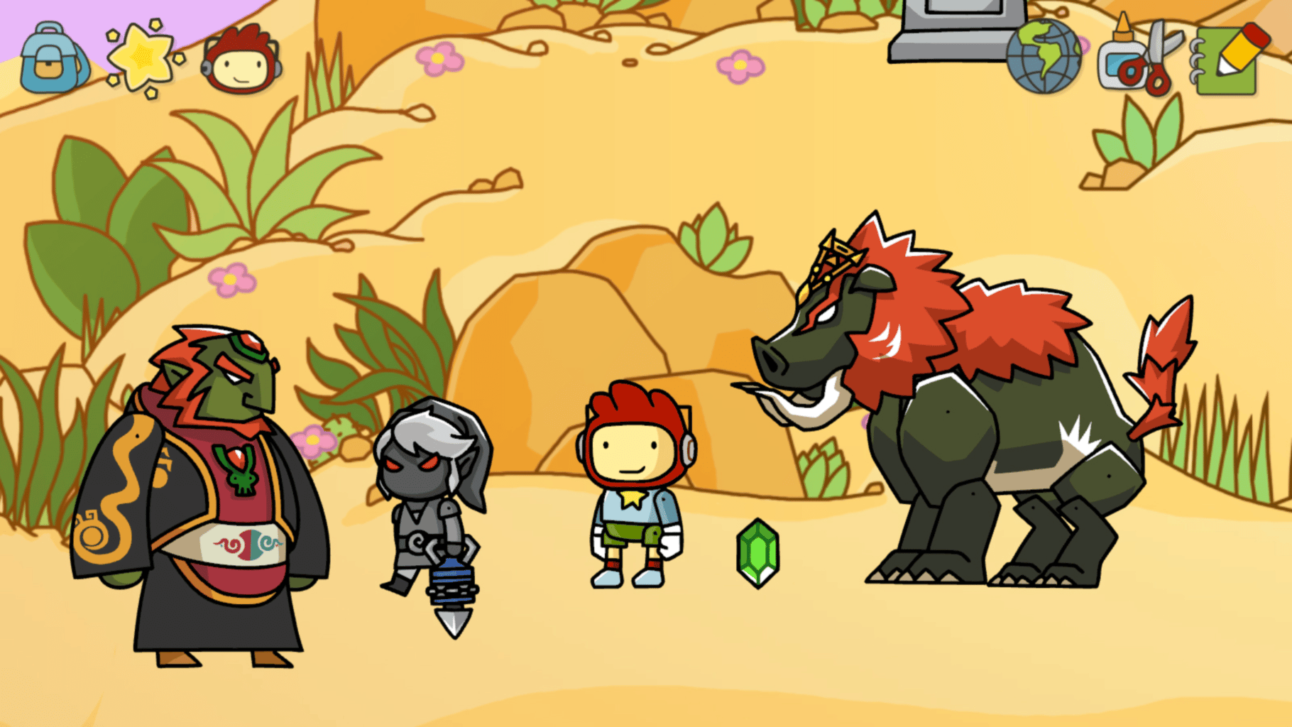 Scribblenauts Unlimited screenshot