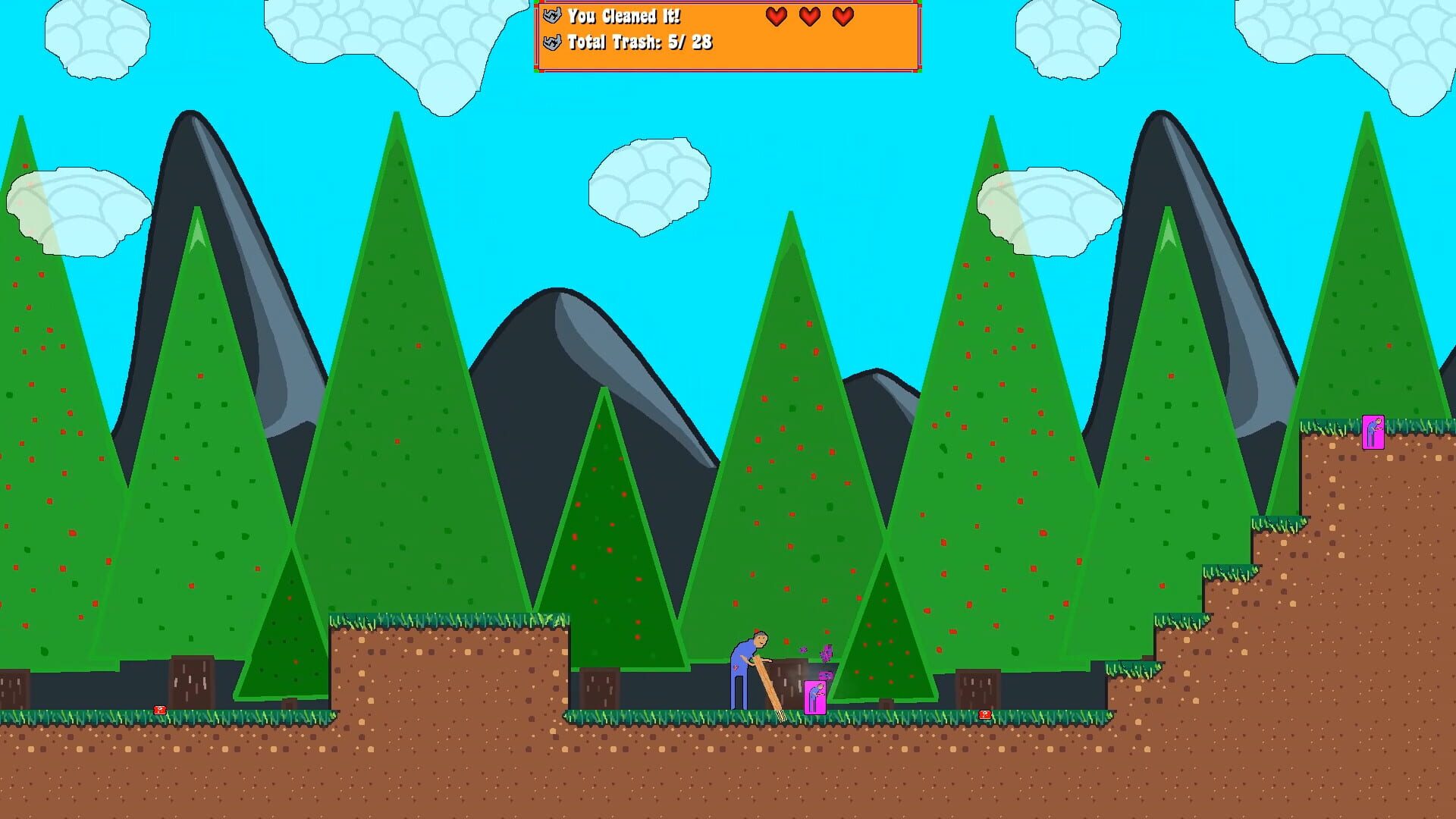 Gummy Goo Clean Up - Screenshot