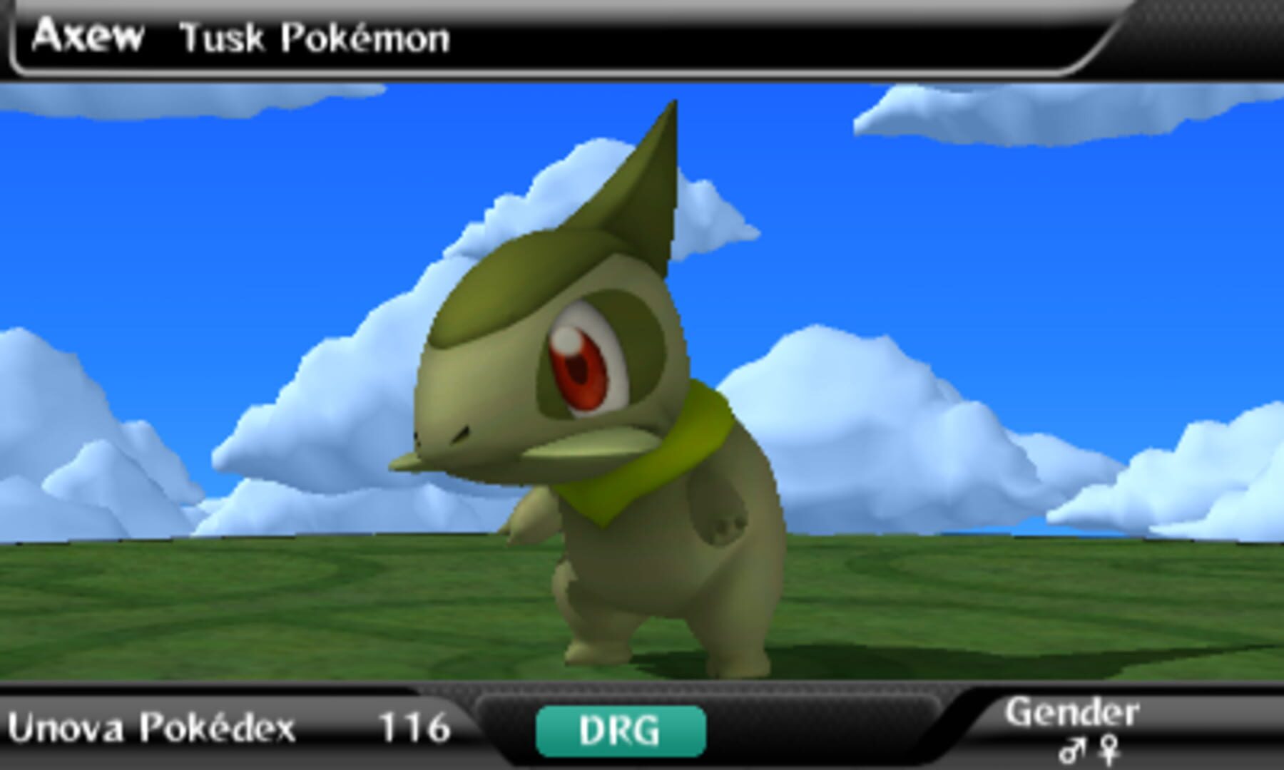 Captura de pantalla - Pokédex 3D