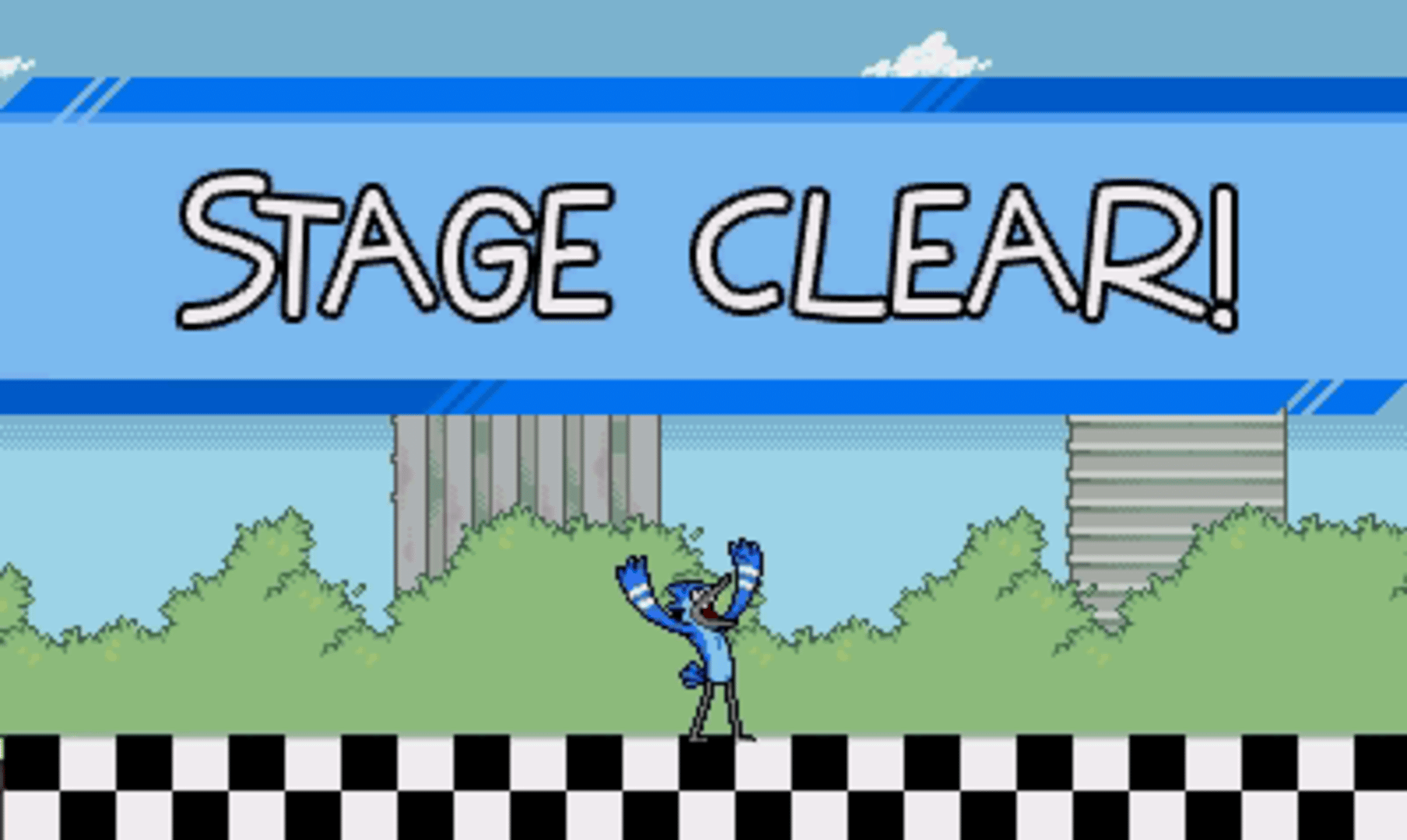 Regular Show: Mordecai and Rigby in 8-Bit Land screenshot