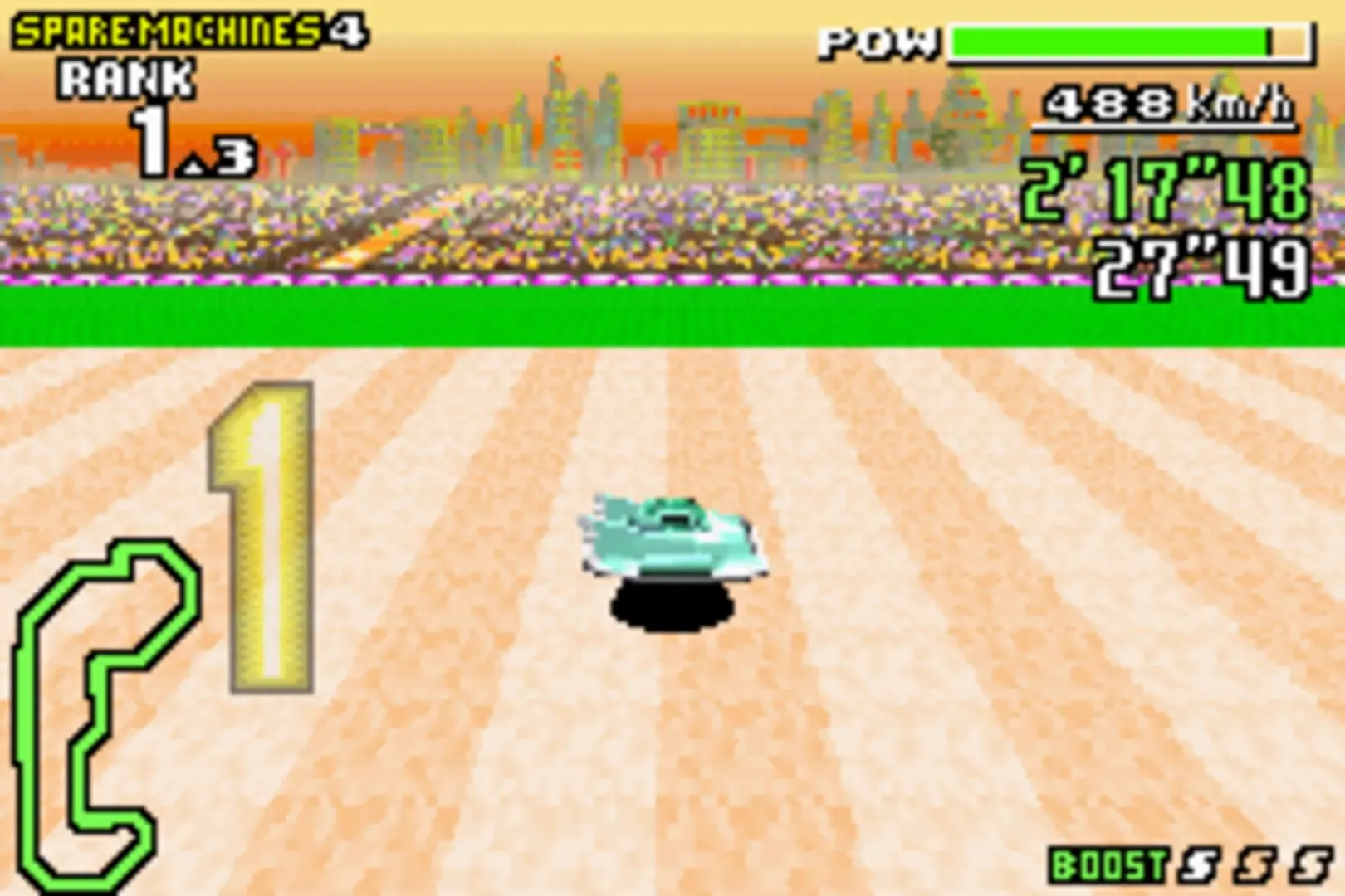 Captura de pantalla - F-Zero: Maximum Velocity