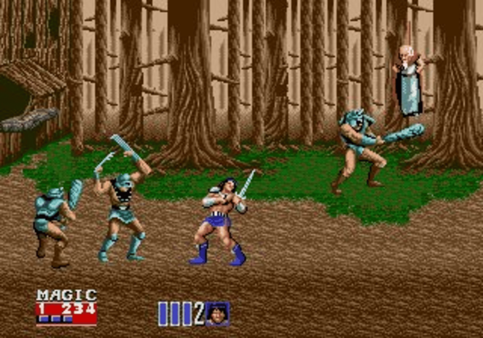 Golden Axe II screenshot