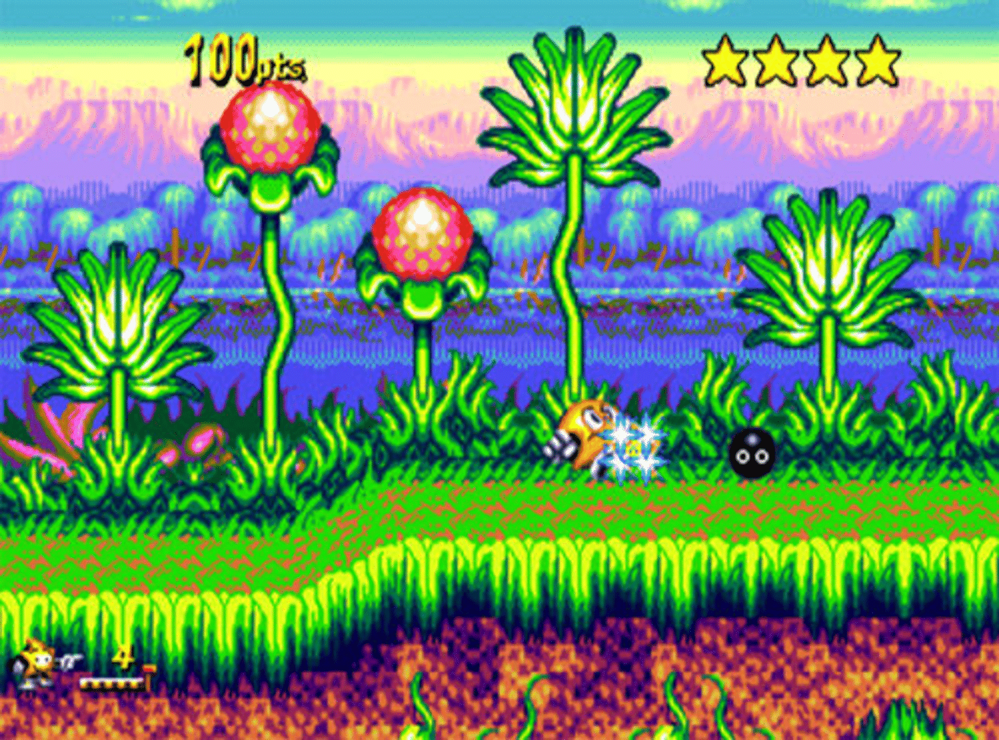 Ristar screenshot