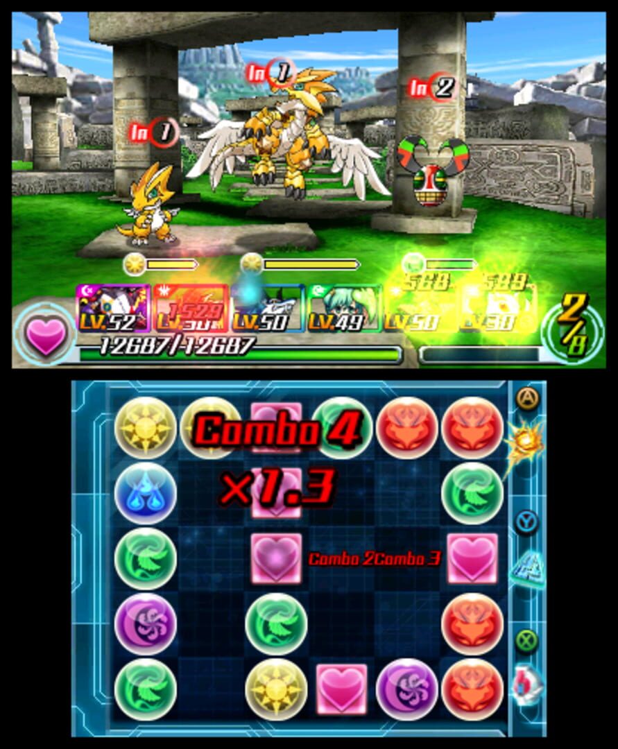 Captura de pantalla - Puzzle & Dragons Z + Puzzle & Dragons: Super Mario Bros. Edition