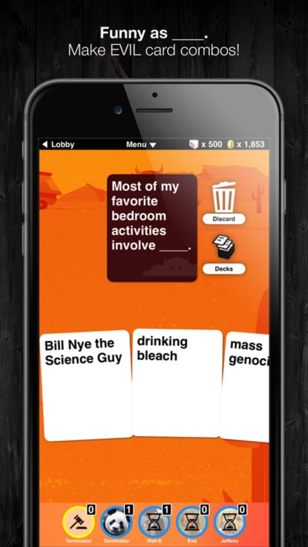 Evil Apples: Dirty as ____.