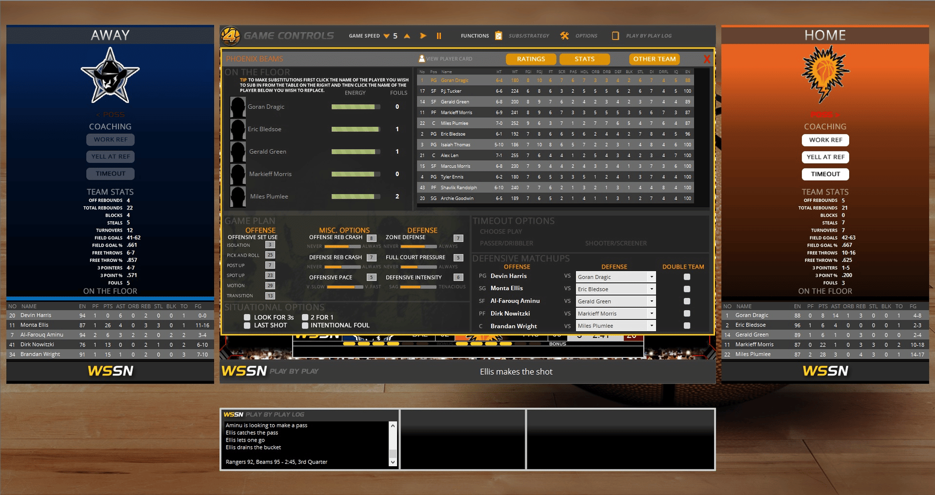 Draft Day Sports Pro Basketball 4 screenshot