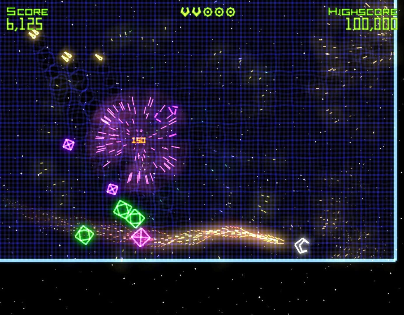Captura de pantalla - Geometry Wars: Retro Evolved