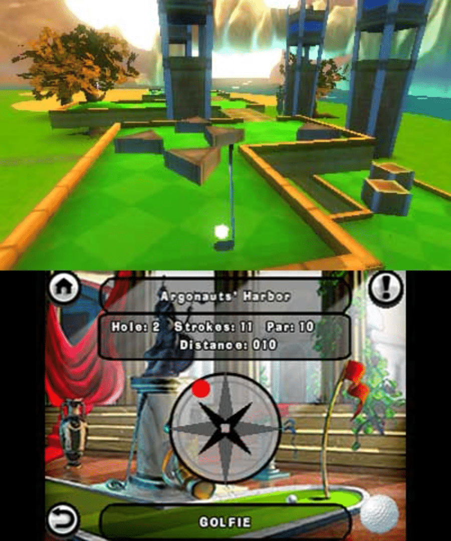 Mini Golf Resort DS screenshot