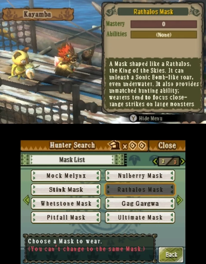 Captura de pantalla - Monster Hunter 3 Ultimate