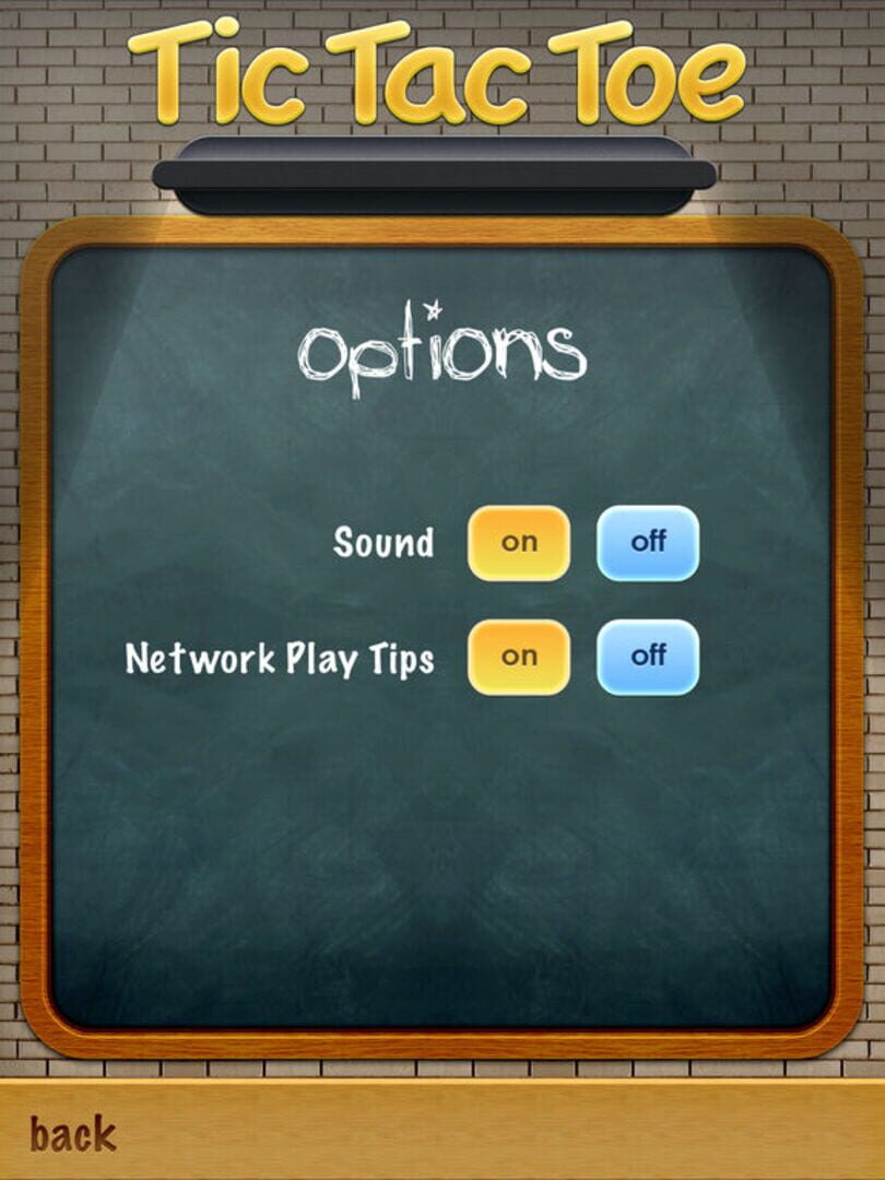 Tic Tac Toe Pro HD - Screenshot