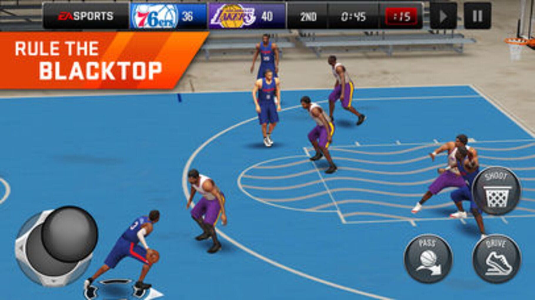 Captura de pantalla - NBA Live Mobile Basketball