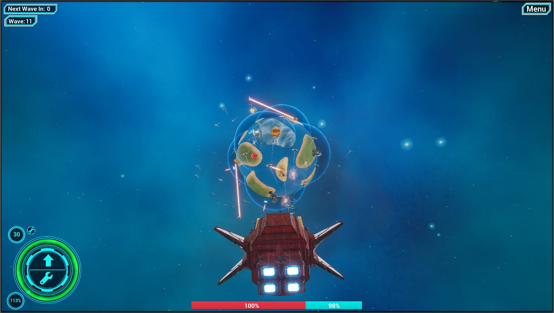 Exo TD - Screenshot