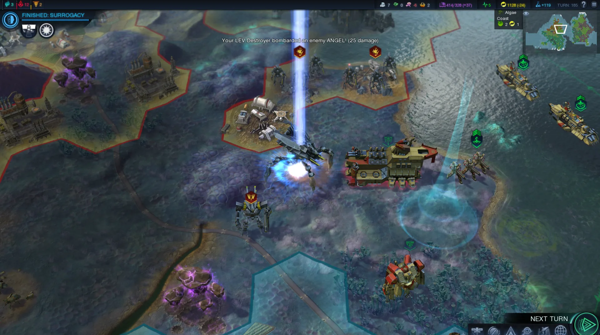 Captura de pantalla - Sid Meier's Civilization: Beyond Earth