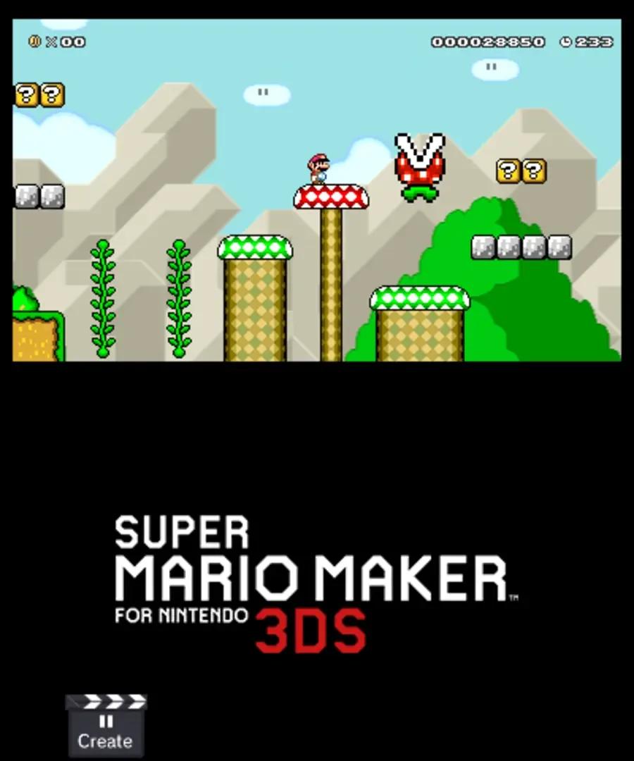 Captura de pantalla - Super Mario Maker for Nintendo 3DS