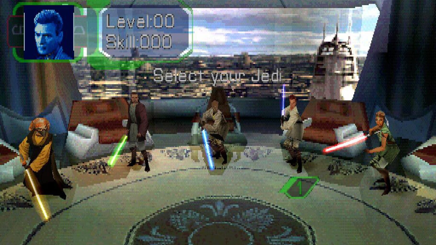 Captura de pantalla - Star Wars: Episode I - Jedi Power Battles