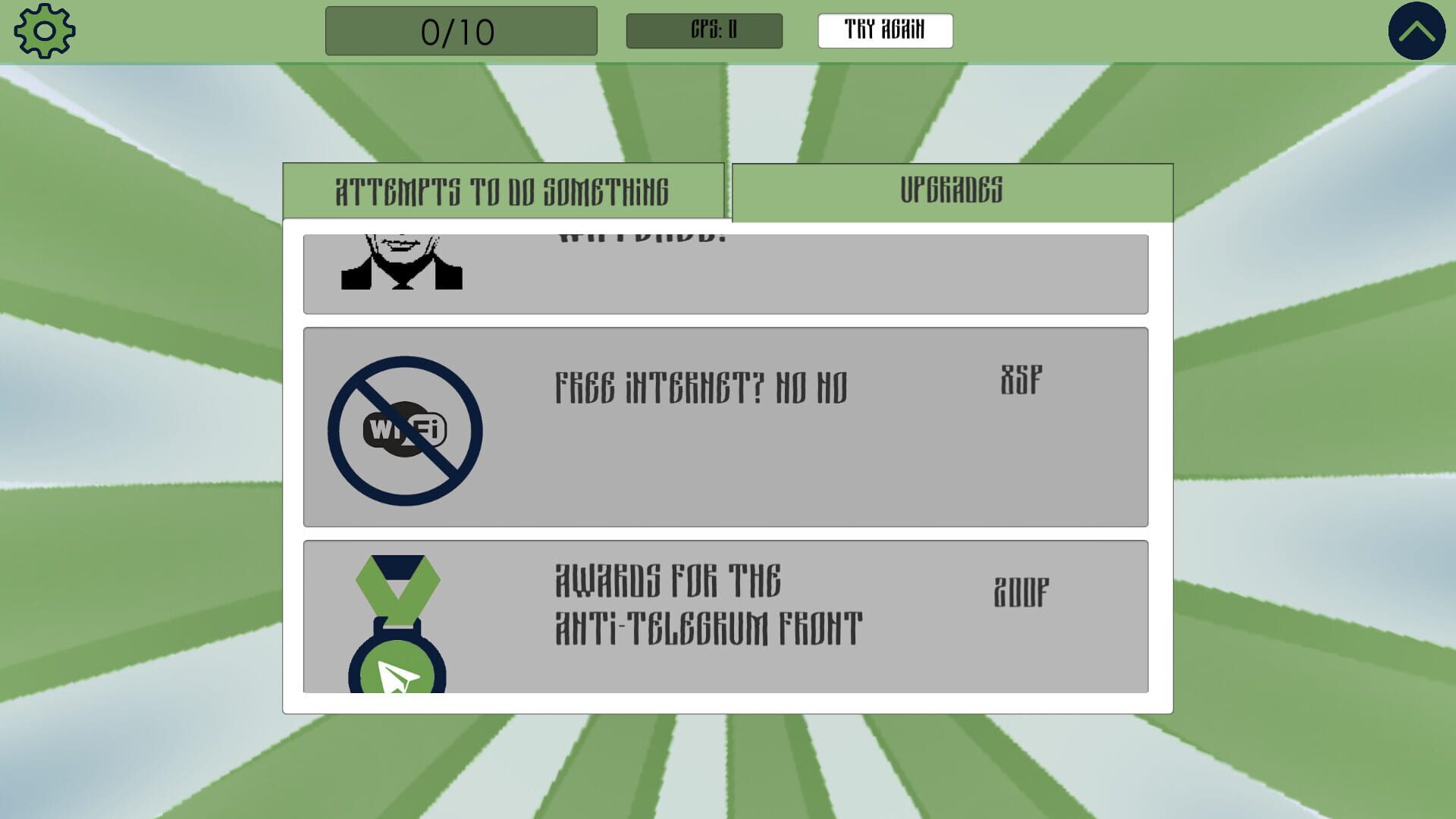 Telegrum Clicker - Screenshot