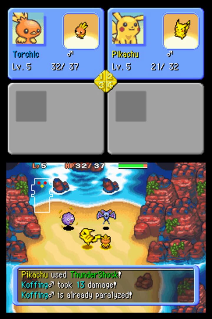 Captura de pantalla - Pokémon Mystery Dungeon: Explorers of Time