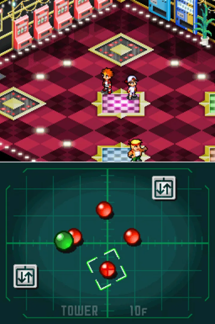 Captura de pantalla - SNK vs Capcom Card Fighters DS