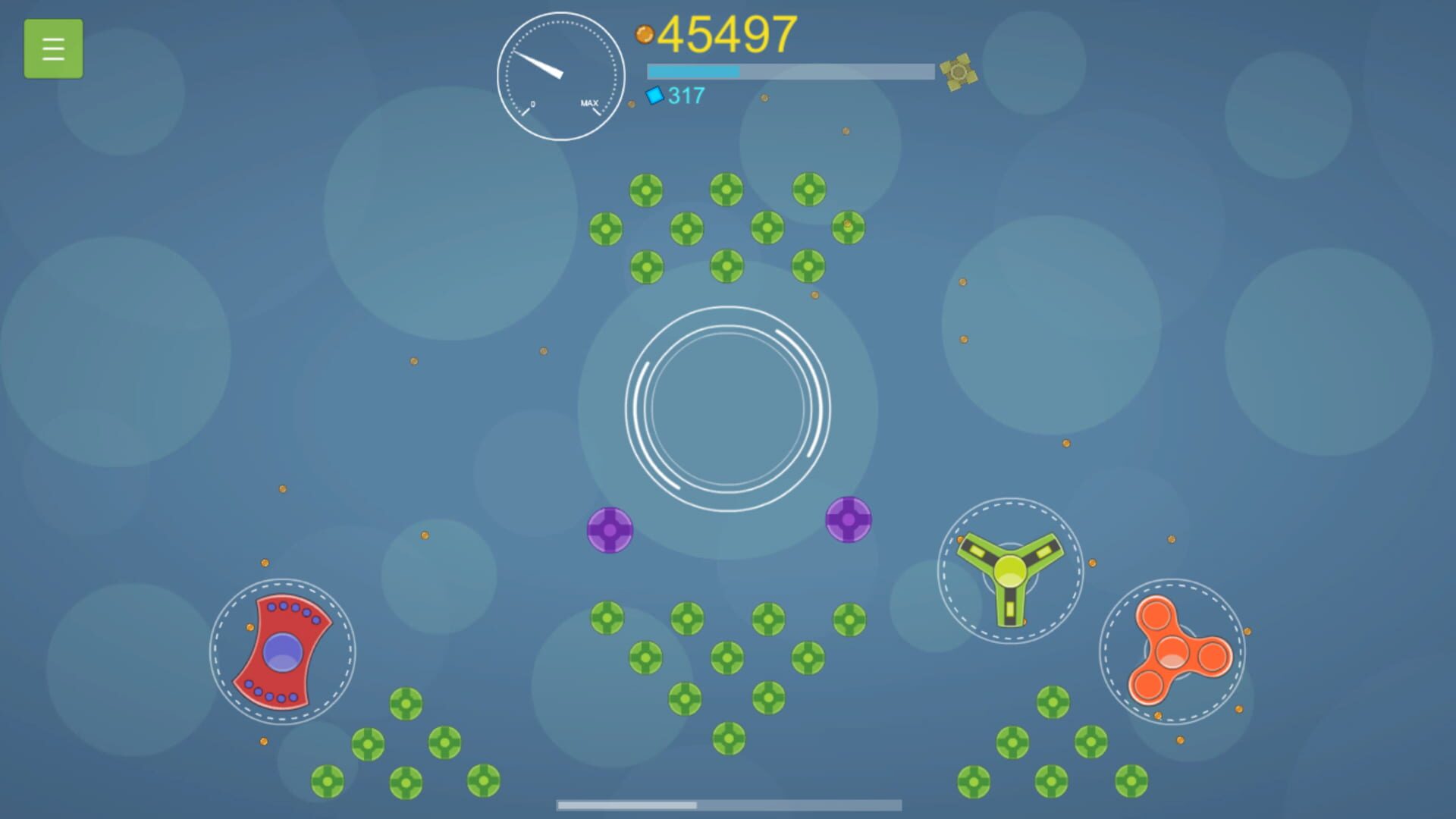 Touch My Spinner - Screenshot