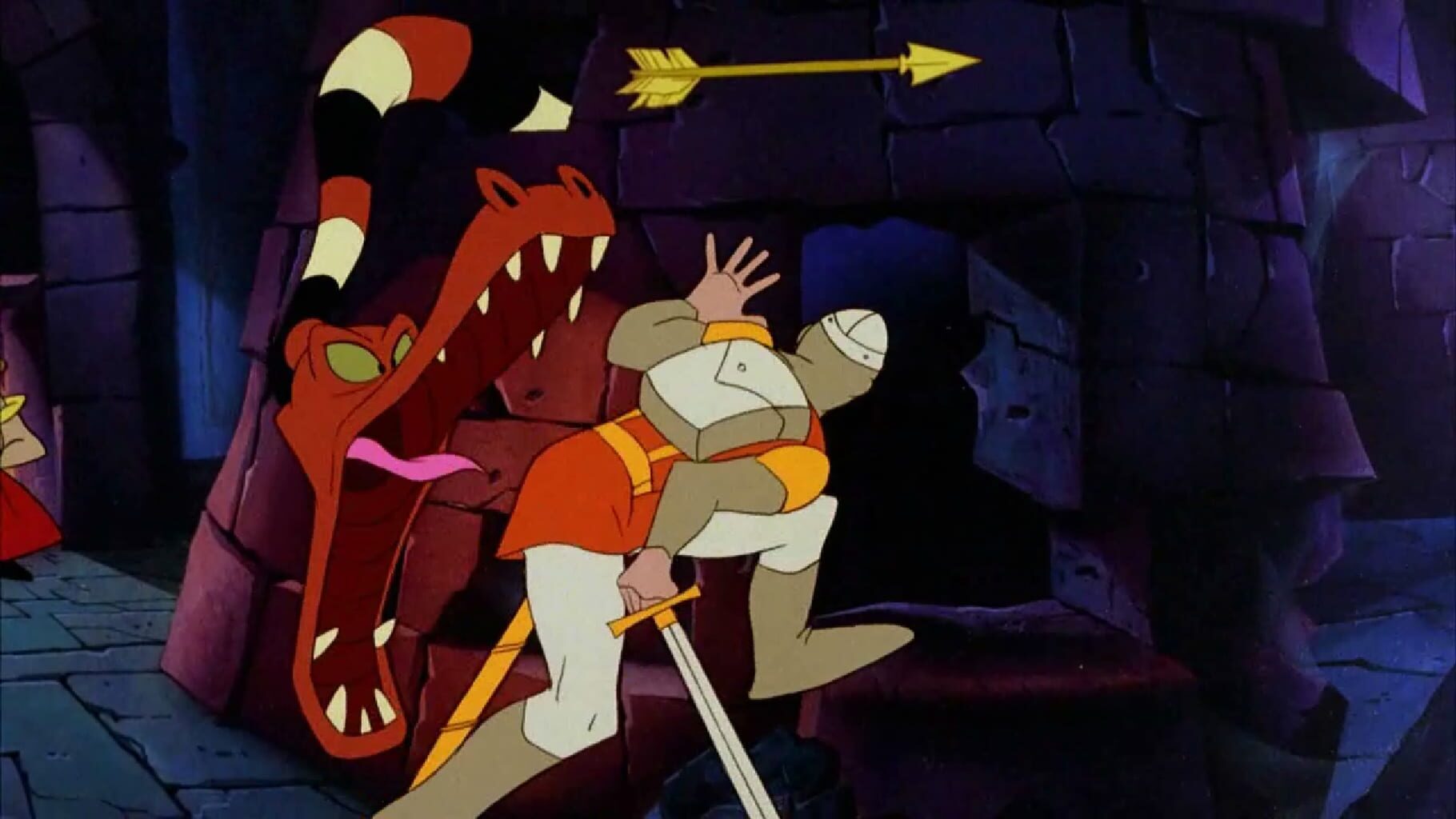 Captura de pantalla - Dragon's Lair II: Time Warp