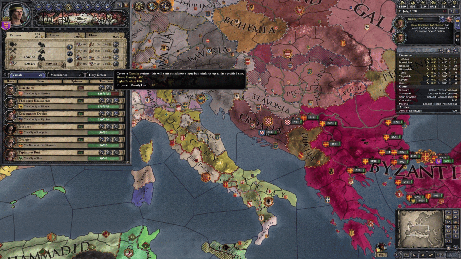 Crusader Kings II: Legacy of Rome screenshot