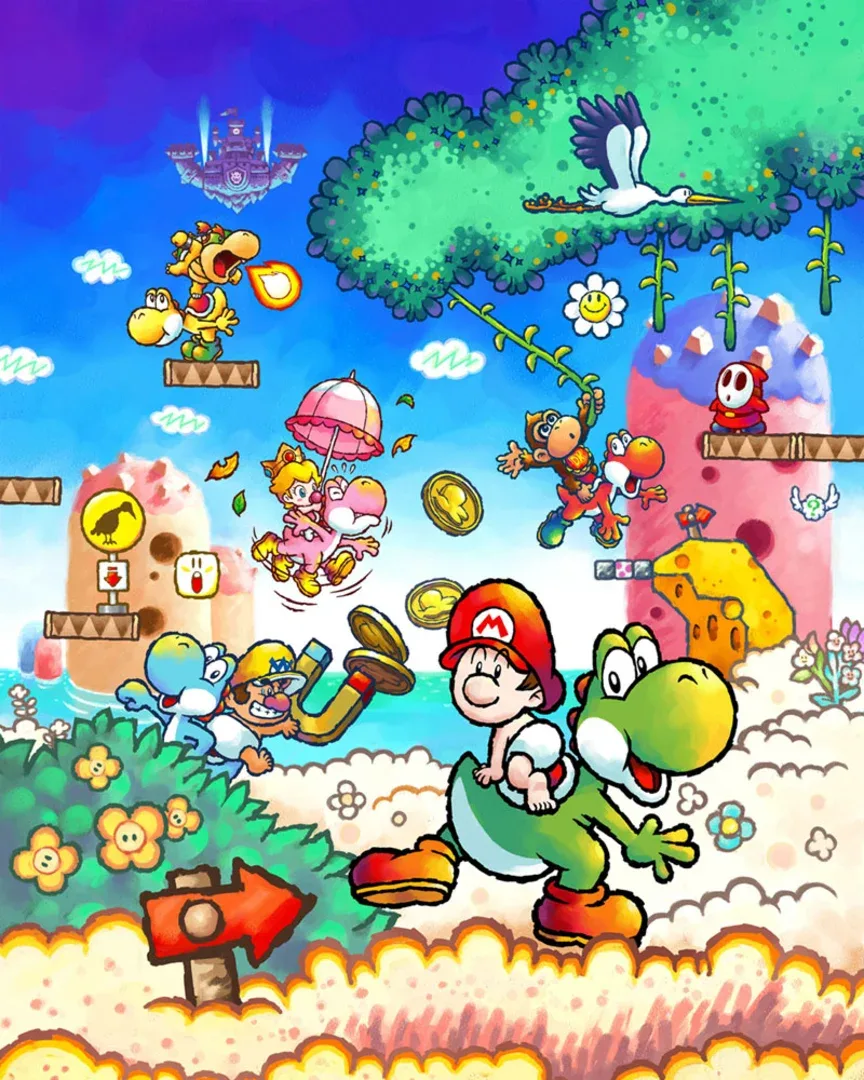 Arte - Yoshi's Island DS