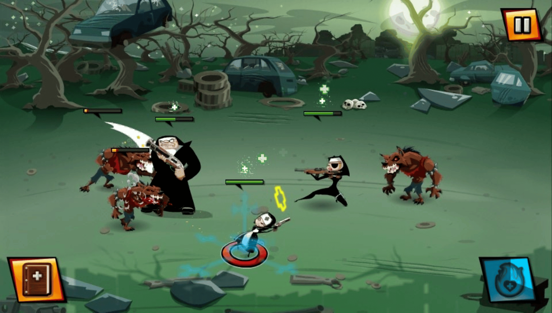 Nun Attack screenshot